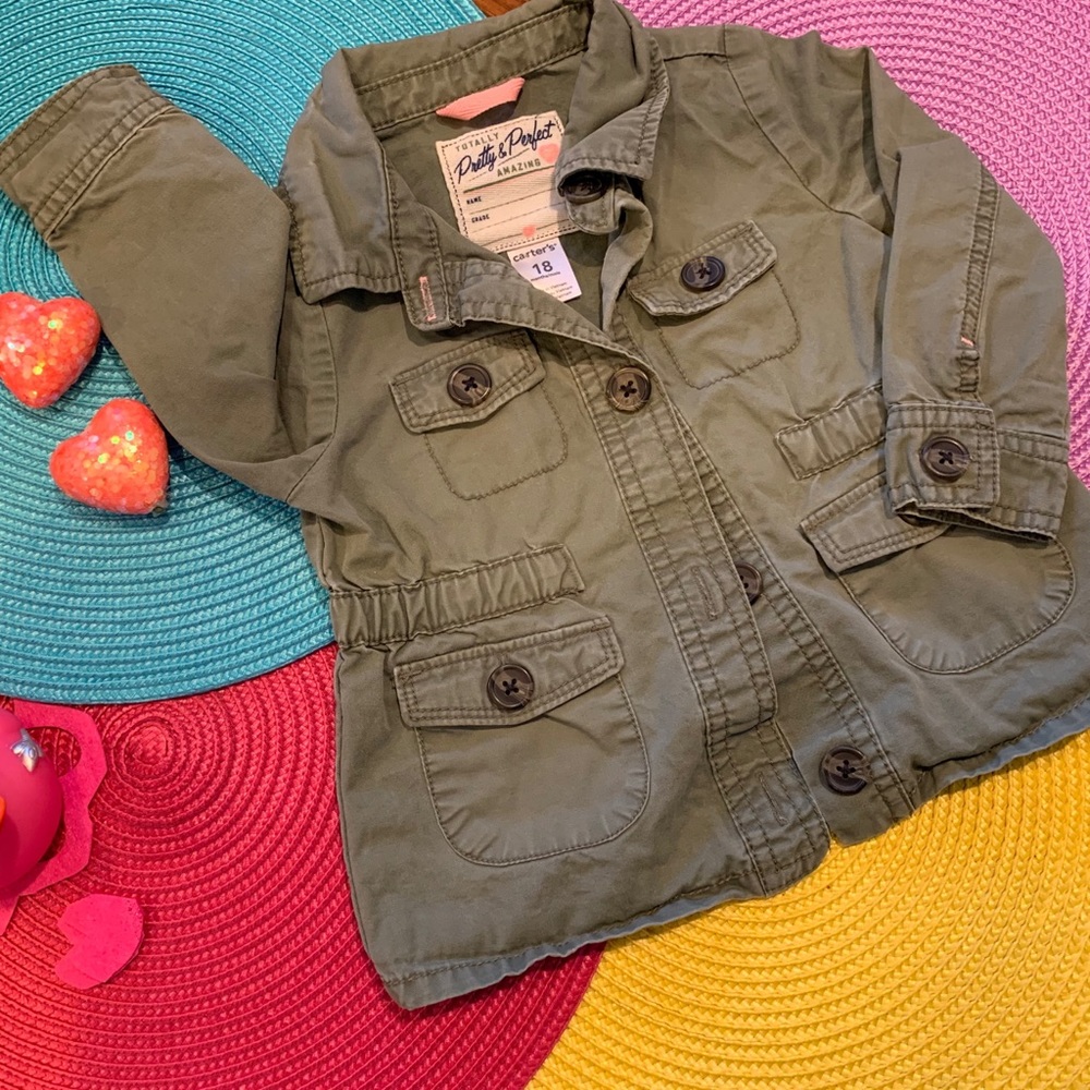 Carter’s Jacket In Olive Green